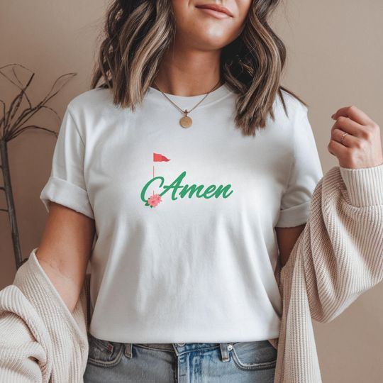 Discover Master's Amen Corner T-shirt Golfers Augusta National T-shirt