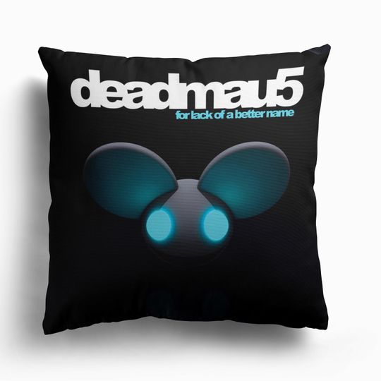 Discover Deadmau5 - For Lack Of A Better Name Square Pillow