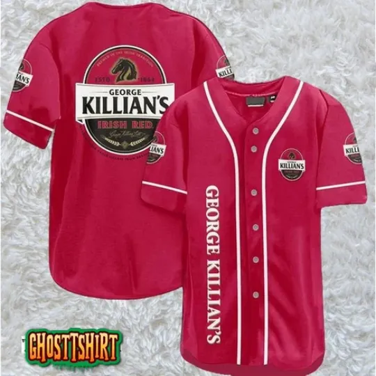 Discover Red George Killian8217s Beer Baseball Jerseys