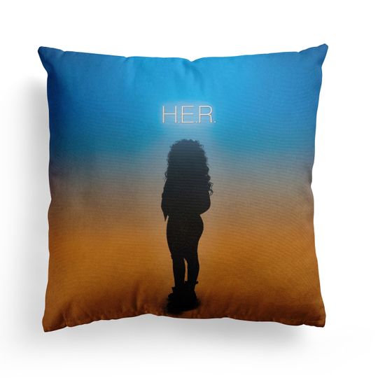 Discover H.E.R. - H.E.R. Square Pillow