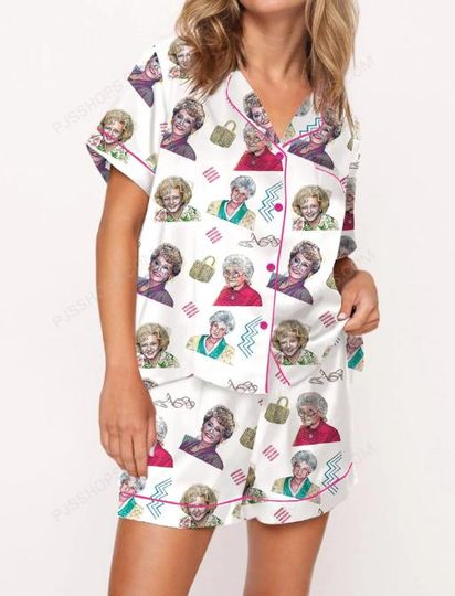 Discover The Stay Golden Pajama Set  Silky Soft Sleepwear Inspired by the Iconic TV Show