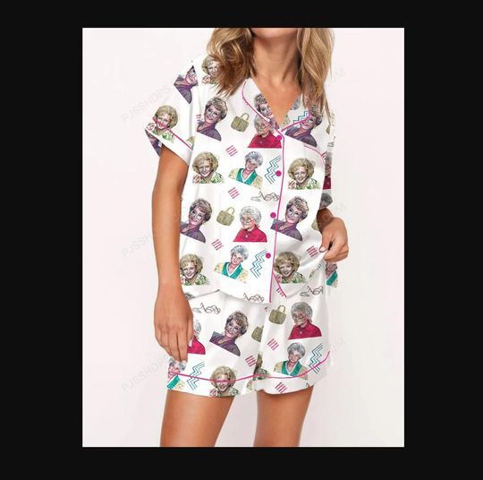 Discover The Stay Golden Pajama Set  Silky Soft Sleepwear Inspired by the Iconic TV Show