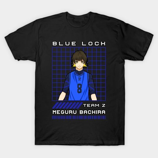 Discover MEGURU BACHIRA - TEAM Z - Blue Lock - T-Shirt