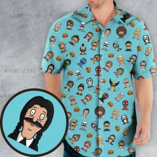 Discover Many Faces of Bob’s Burger Cosplay Another Hawaiian Shirt
