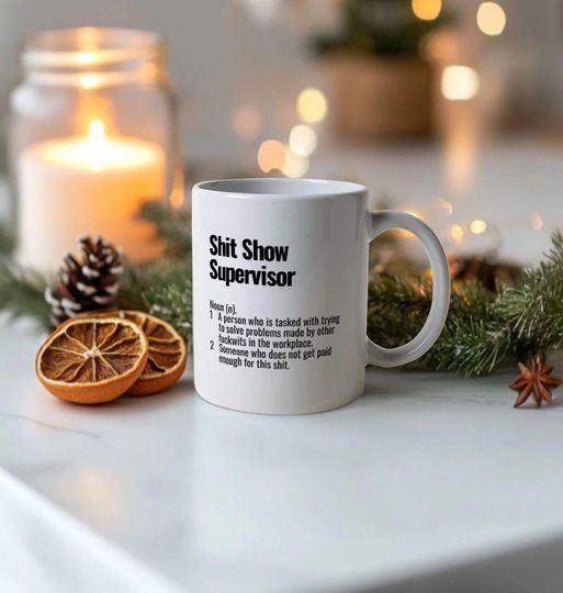 Discover Shit Show Supervisor Mug