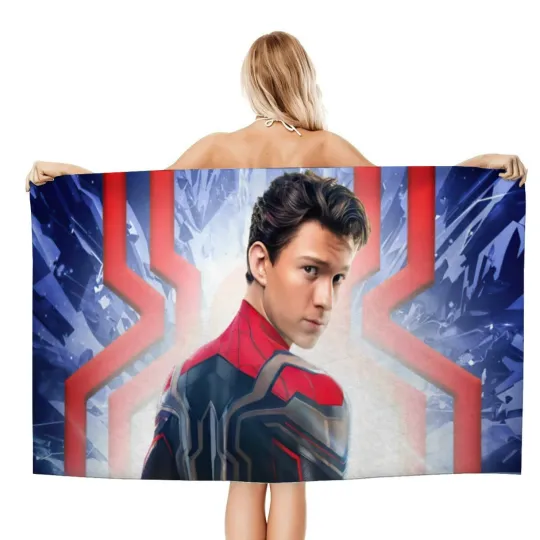 Discover Tom Holland Gifts Beach Towel for Women Girl Or Boys Birthday