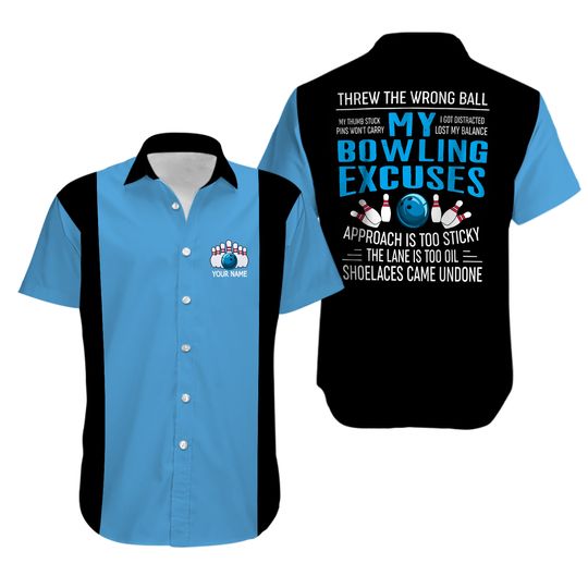 Discover My Bowling Excuses Bowling Shirts Custom Bowling Shirt Custom Team Bowling Hawaii