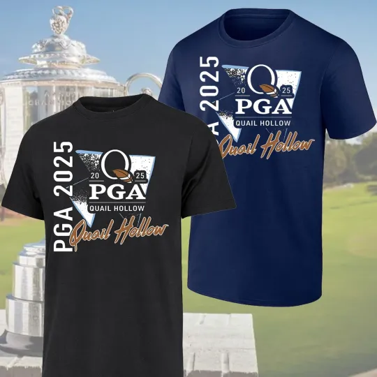 Discover 2025 PGA Championship Quail Hollow T-Shirt All Size Fans Gift