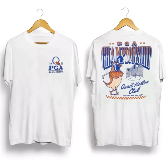 Discover Barstool 2025 PGA Championship Quail Charlotte Clubhouse T-Shirt