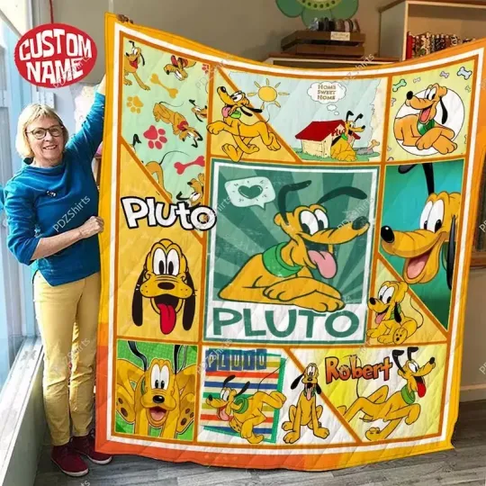 Discover Personalized Love plutoo Dog Never Too Old For plutoo Christmas SOFA BLANKET