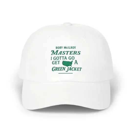 Discover Rory McIlroy Master Golf Tournament  2025 Augusta Champs Embroidered Classic Hat