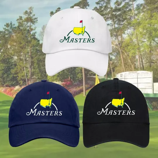 Discover Master Golf Tournament 2025 Vintage Classic Print Hat, Gift For Men And Women