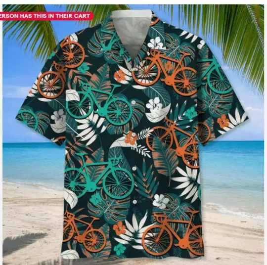 Discover Cycling Color Tropical 3D HAWAII SHIRT