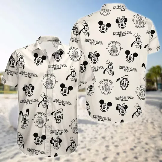 Discover Mickeyy's Friends 3D HAWAII SHIRT All Over Print Christmas Day Gift