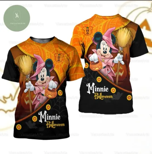 Discover Halloween Minniee 3D T-SHIRT Halloween Gift Us Size Christmas Gift