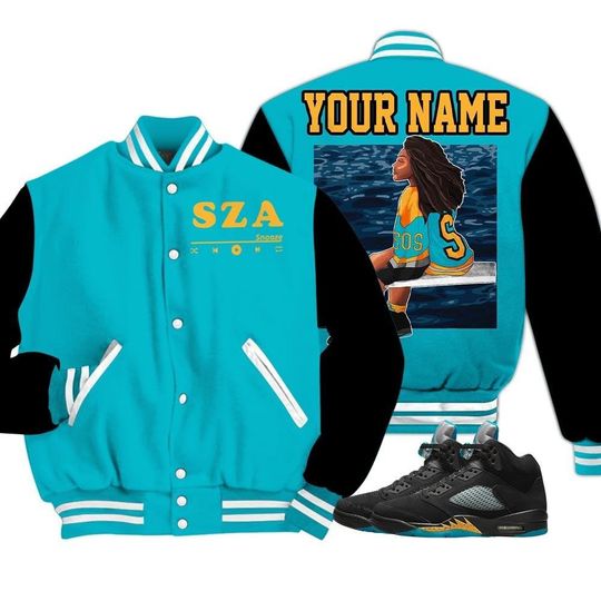 Discover Custom Sza Sos Vintage Baseball Jacket