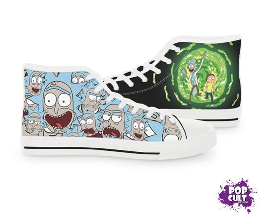 Discover Rick and Rickandmorty High Top Sneakers