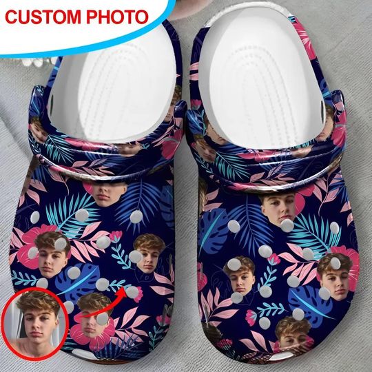 Discover Custom Face Clogs for Men, Women, and Kids with Personalized Photo Design