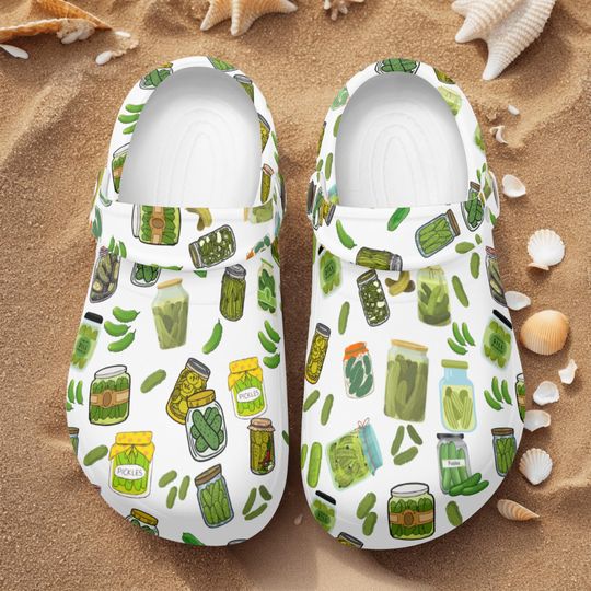 Discover Pikcles Lover Funny Clogs