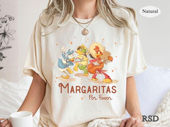 Discover Vintage Disneyyy Margarita shirt, Margaritas Por Favor