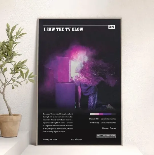 Discover I Saw the TV Glow Movie Poster