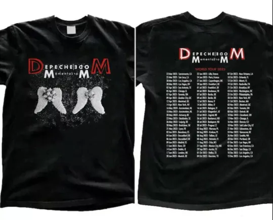 Discover Depeche Mode 2023 Fall Tour Shirt, Depeche Mode Memento Mori Tour Shirt