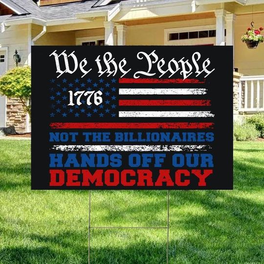 Discover PROTEST Sign For Hands Off National Day Yard Sign