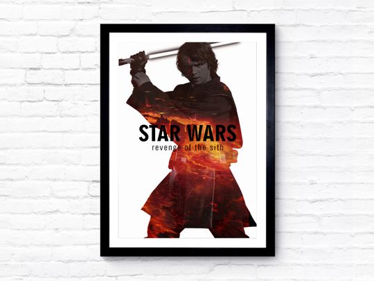 Discover Starr Warss: Episode III  Revenge of the Sith - 2005 - Movie Poster