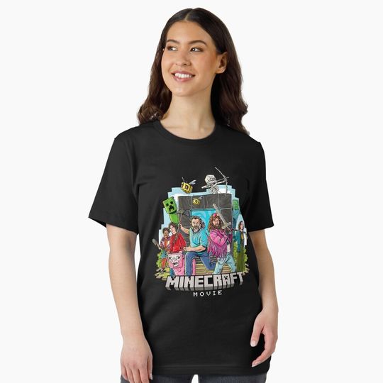 Discover Minecraft Movie Main Characters Essential T-Shirt
