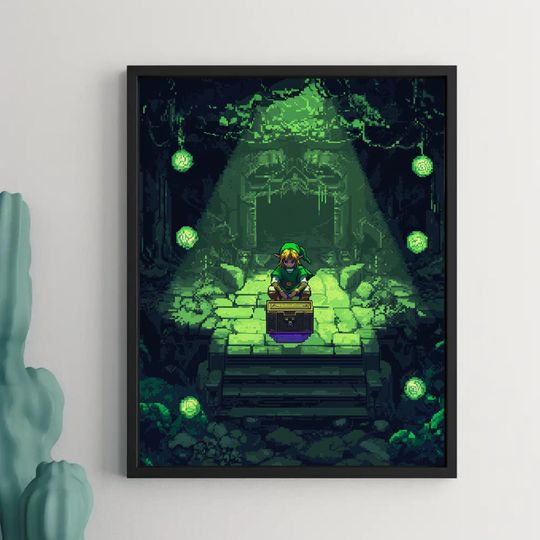 Discover Legend of zelda poster, Video game poster, Anime Poster, Printable Wall Art