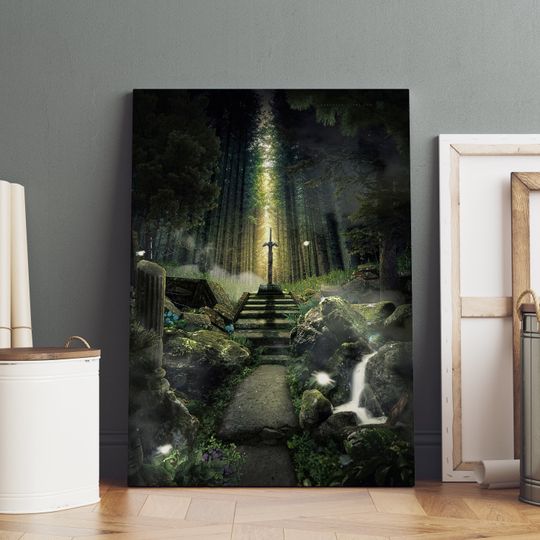 Discover The Legend of Zelda Poster, Breath of the Wild Wall Art
