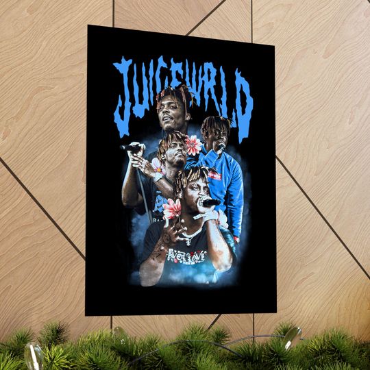 Discover Juice WRLD Matte Vertical Poster, Hip Hop Wall Art, Room Decor