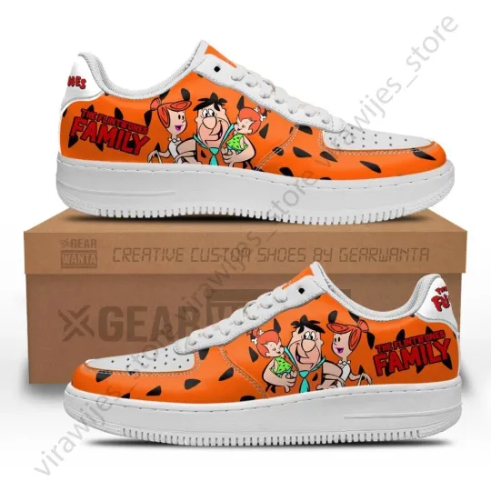 Discover Fred Flintstone The Flintstones Sneaker Leather Low Top Sneakers