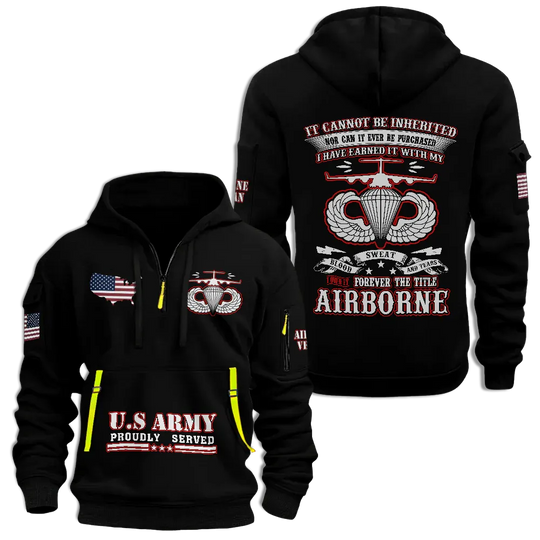 Discover I Own It Forever The Title Airborne Quarter Zip Hoodie