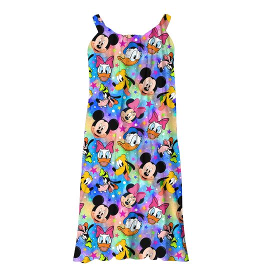 Discover Mouse And Friends Head Beach Dress