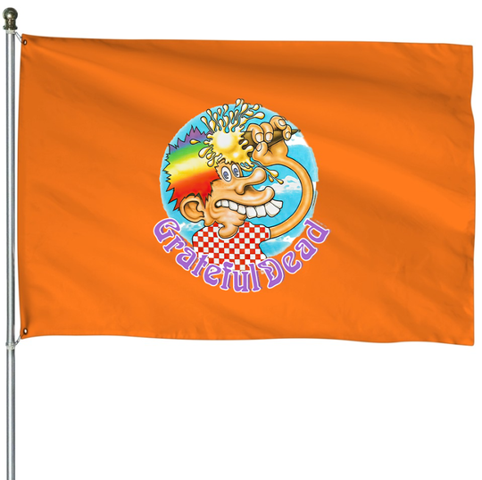 Discover Grateful Dead Band House Flag