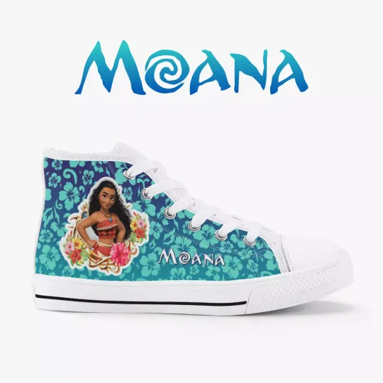 Discover moanaa, Girls High-Top Canvas Shoes, shoes