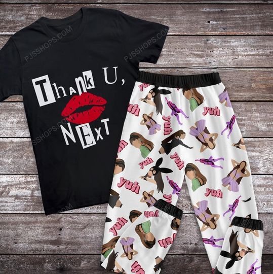 Discover Ariana Holiday Pajamas Set, Thank You Next Family Pajamas