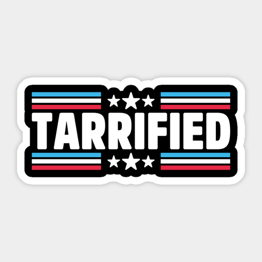 Discover Tarrified - Donald Trump Sucks - Anti Trump Protests Sticker