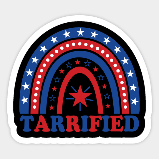 Discover Tarrified - Donald Trump Sucks - Anti Trump Protests Sticker