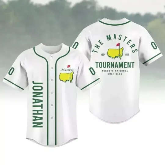 Discover 2025 Master Golf Tournament Augusta National Champs Jersey
