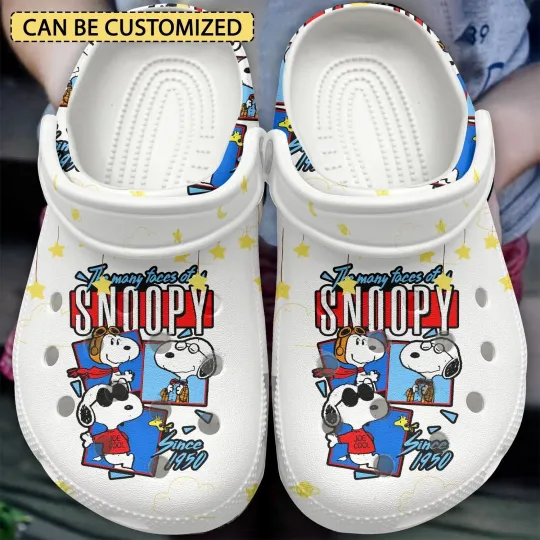 Discover Personalized Snoopy Dog Slippers Clogsband Clogs