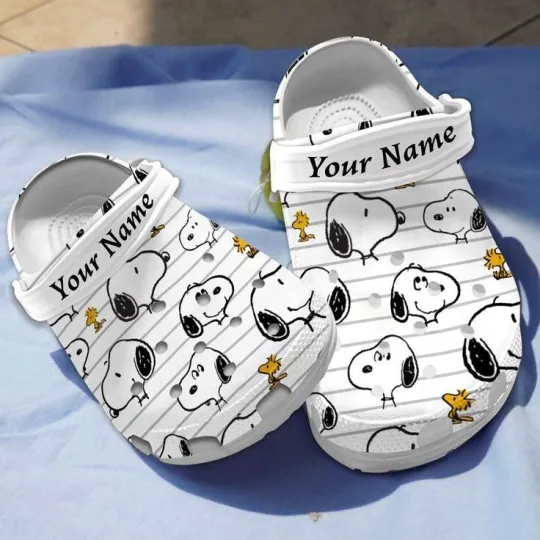 Discover Personalized Snoopy Dog Slippers Clogsband Clogs