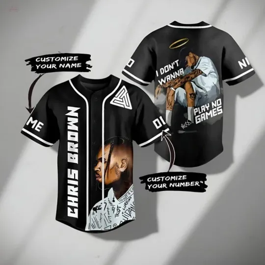 Discover Chris Brown Breezy Bowl Baseball Jersey
