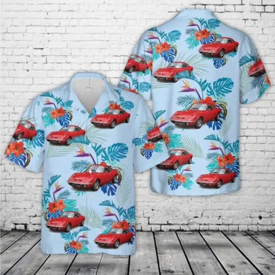 Discover Opel GT 1900 Hawaiian Shirt