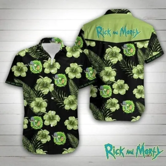 Discover Rick And Rickandmorty Hawaiian Shirt