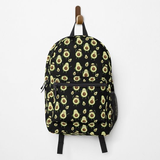Discover Cute Avocado Pattern Backpack