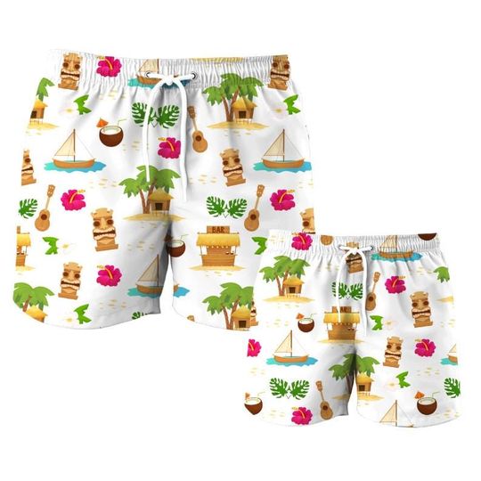 Discover Summer Matching Swim Shorts