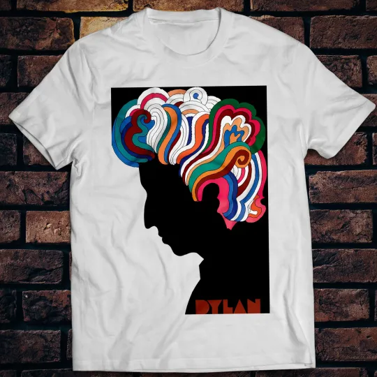 Discover Retro Bob Dylan Forever Young It's Alright Ma Blowin' In The Wind  Shirt