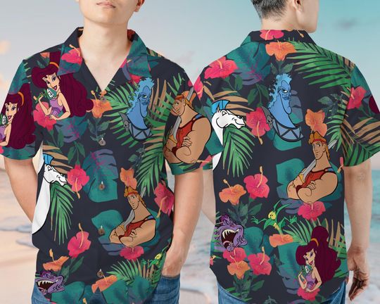 Discover Herculess Hawaiian Shirt  Tropical Flowers, Vintage Aesthetic
